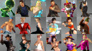 DOA5LR Halloween Costumes 2017 Full Set 1